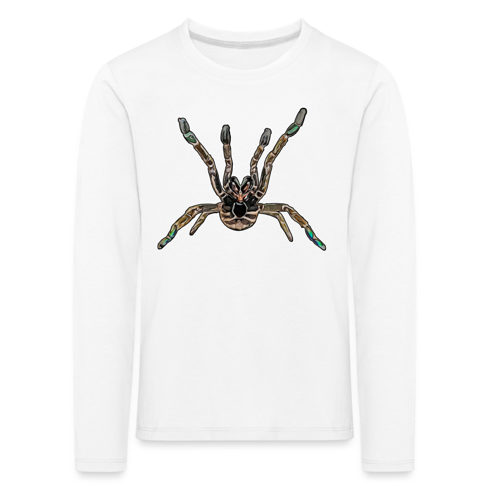 Kinder Longsleeve Pterinochilus murinus tcf - weiß