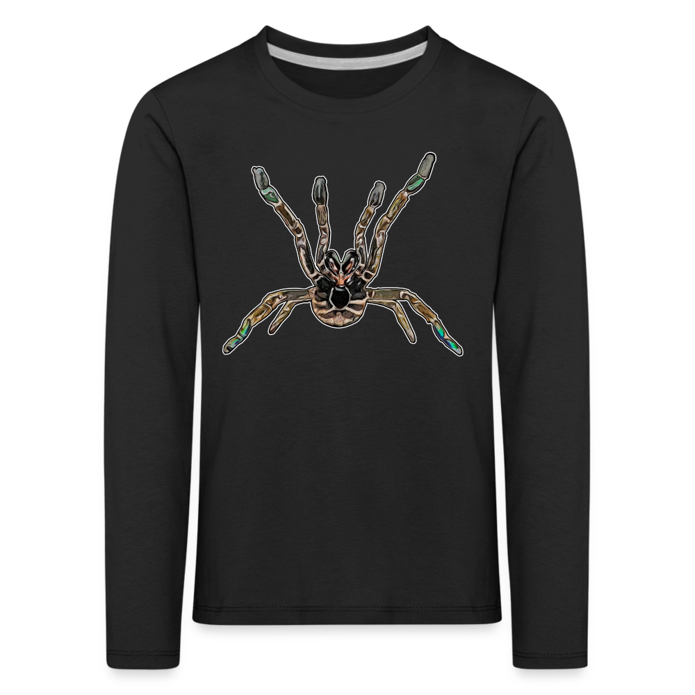 Kinder Longsleeve Pterinochilus murinus tcf - Schwarz