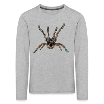 Kinder Longsleeve Pterinochilus murinus tcf - Grau meliert