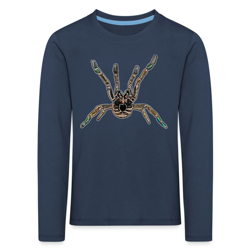 Kinder Longsleeve Pterinochilus murinus tcf - Navy