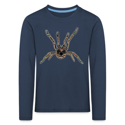 Kinder Longsleeve Pterinochilus murinus tcf - Navy