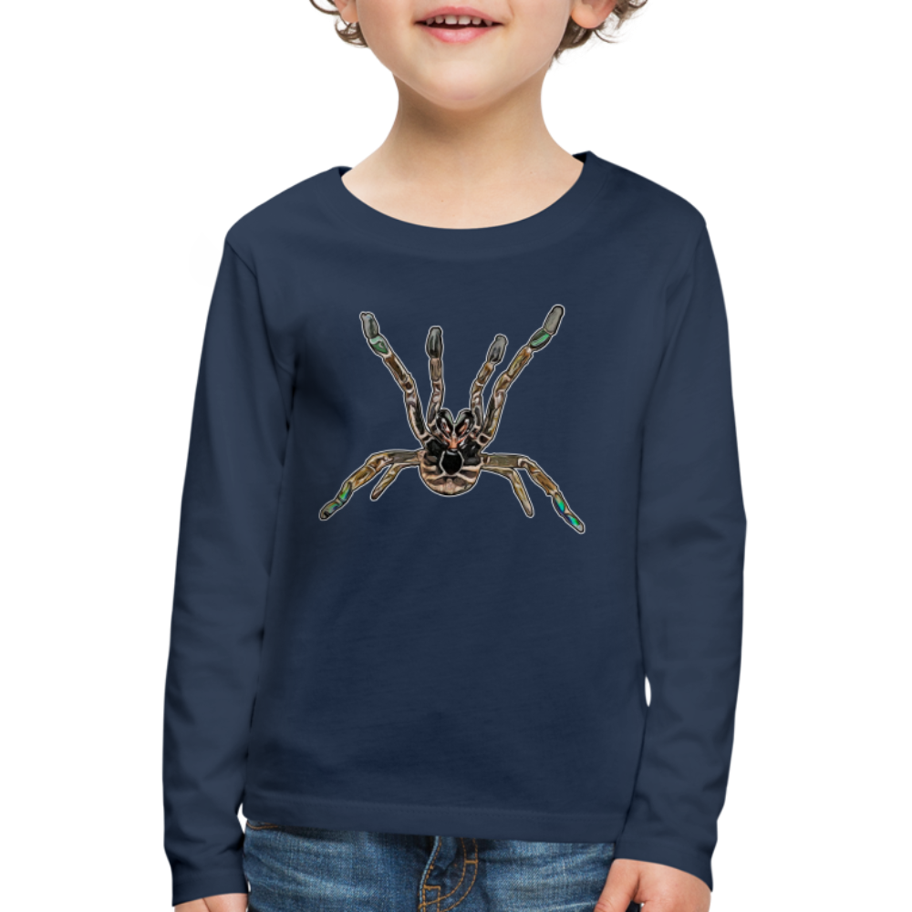 Kinder Longsleeve Pterinochilus murinus tcf - Navy