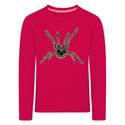 Kinder Longsleeve Pterinochilus murinus tcf - dunkles Pink
