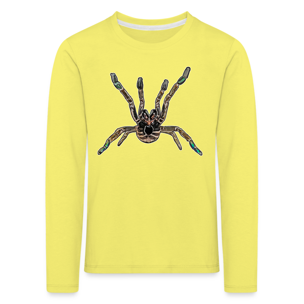 Kinder Longsleeve Pterinochilus murinus tcf - Gelb