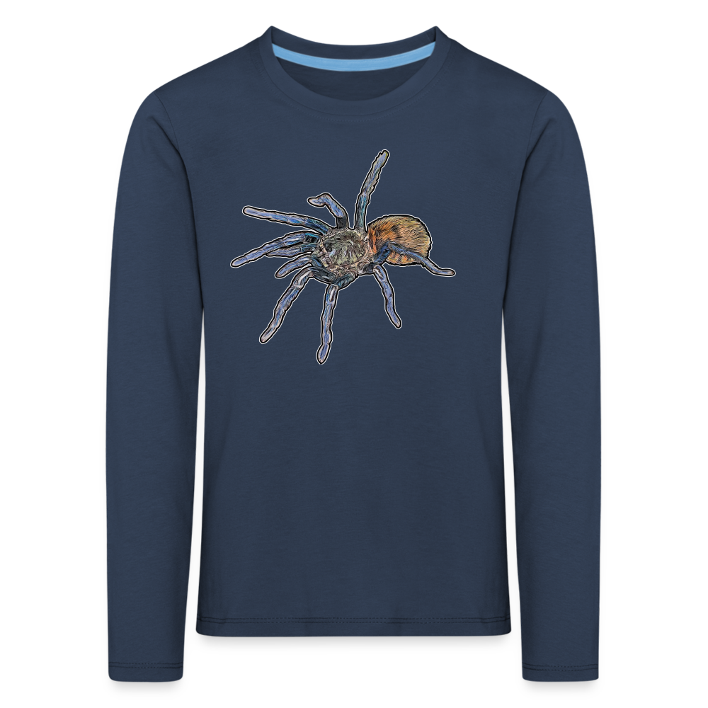 Kinder Longsleeve Chromatopelma cyaneopubescens - Navy