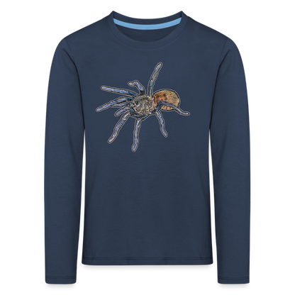 Kinder Longsleeve Chromatopelma cyaneopubescens - Navy