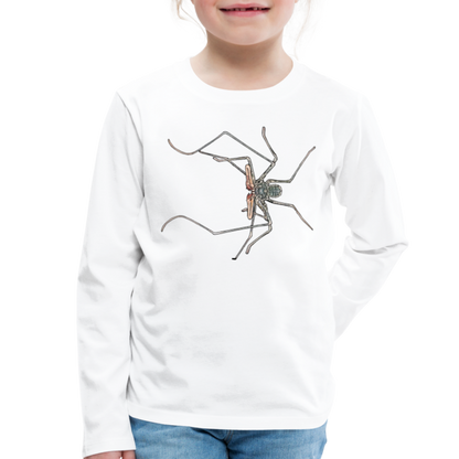 Kinder Longsleeve Euphrynichus bacillifer - weiß