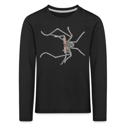 Kinder Longsleeve Euphrynichus bacillifer - Schwarz