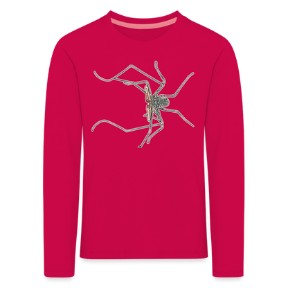Kinder Longsleeve Euphrynichus bacillifer - dunkles Pink