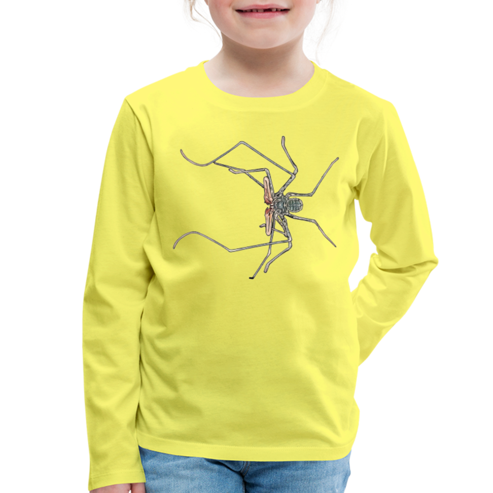 Kinder Longsleeve Euphrynichus bacillifer - Gelb