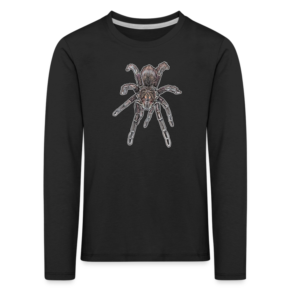 Kinder Longsleeve Pamphobeteus sp Machala juvenile - Schwarz