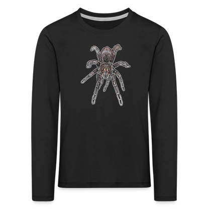 Kinder Longsleeve Pamphobeteus sp Machala juvenile - Schwarz