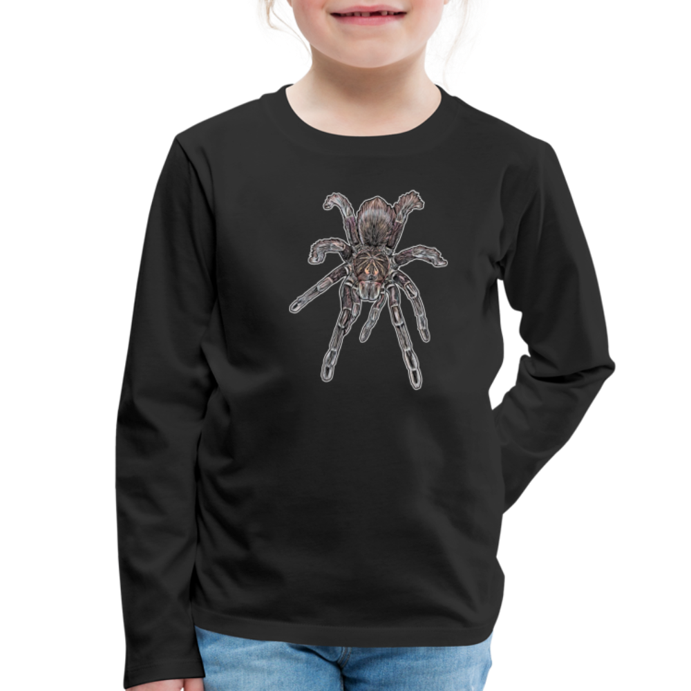 Kinder Longsleeve Pamphobeteus sp Machala juvenile - Schwarz