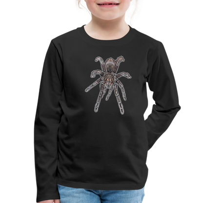 Kinder Longsleeve Pamphobeteus sp Machala juvenile - Schwarz