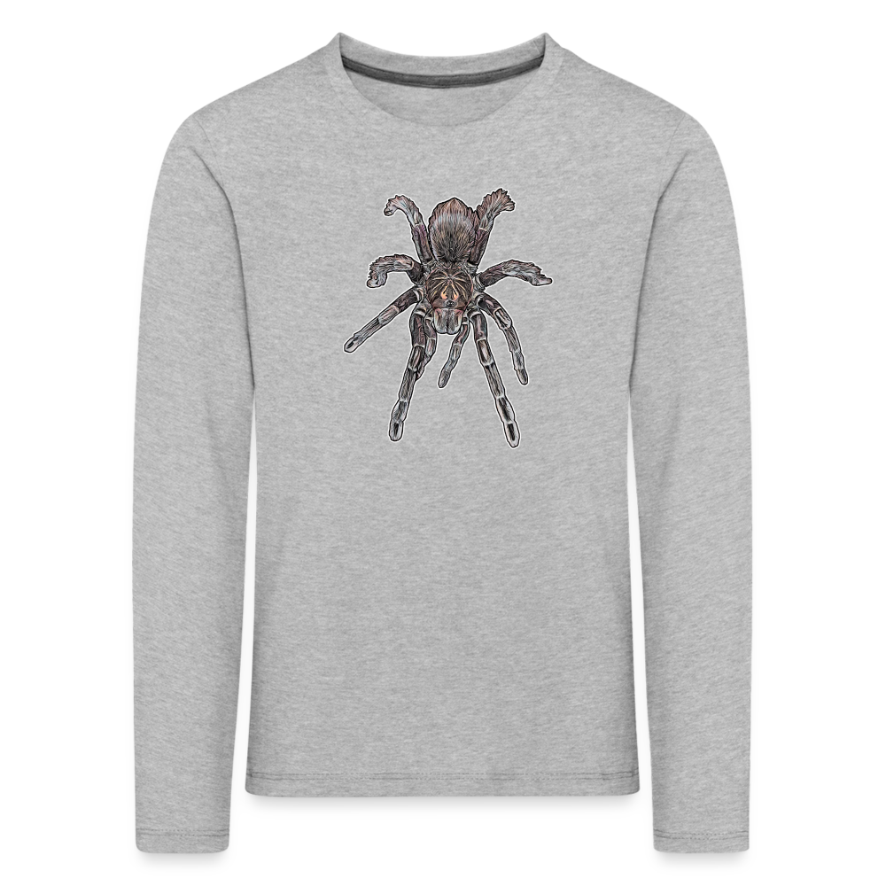 Kinder Longsleeve Pamphobeteus sp Machala juvenile - Grau meliert