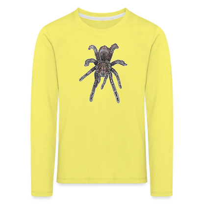 Kinder Longsleeve Pamphobeteus sp Machala juvenile - Gelb