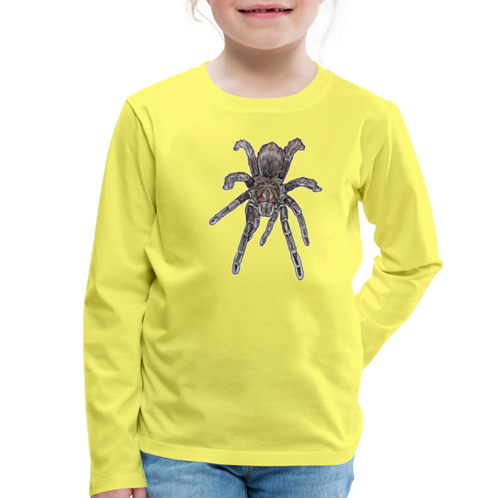 Kinder Longsleeve Pamphobeteus sp Machala juvenile - Gelb