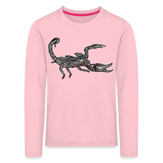 Kinder Longsleeve Heterometrus silenus - Hellrosa