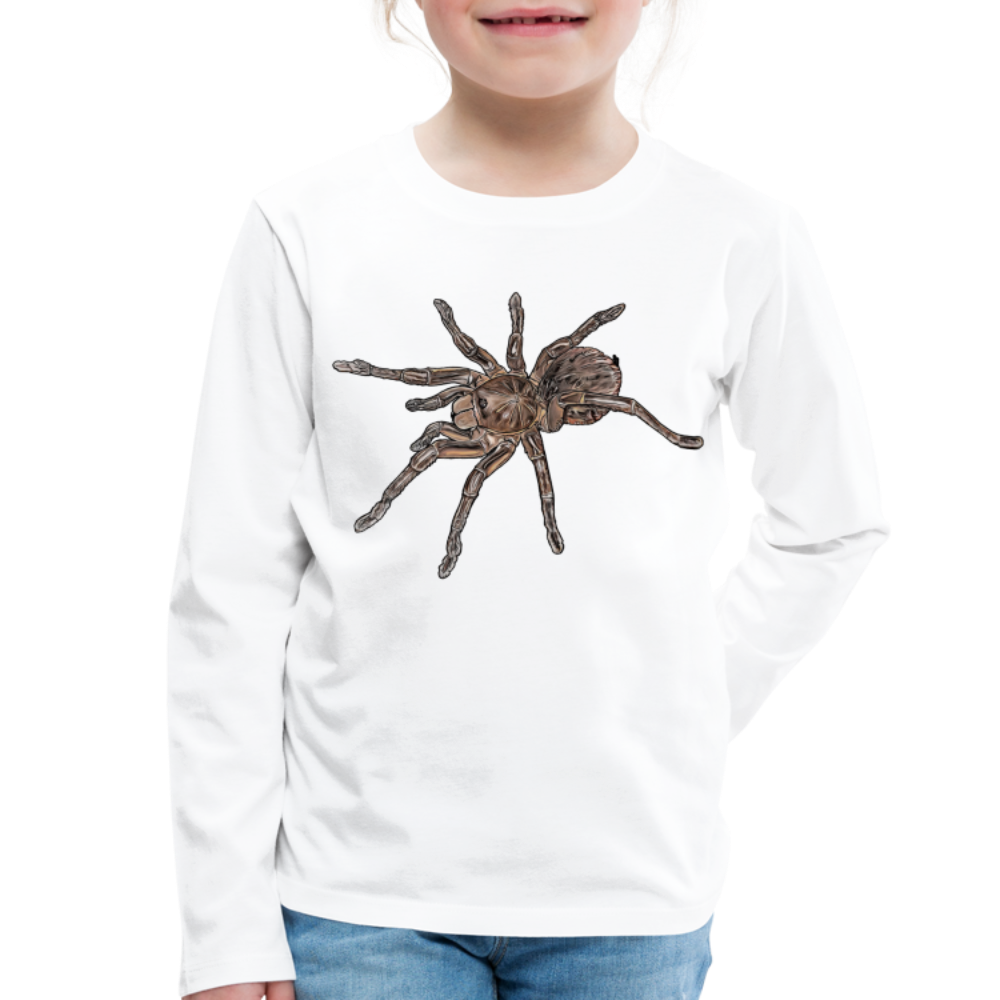 Kinder Longsleeve Theraphosa stirmi juvenile - weiß