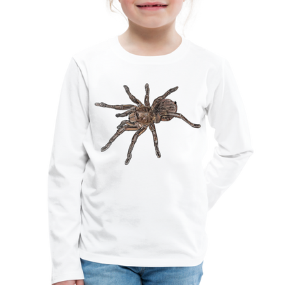 Kinder Longsleeve Theraphosa stirmi juvenile - weiß
