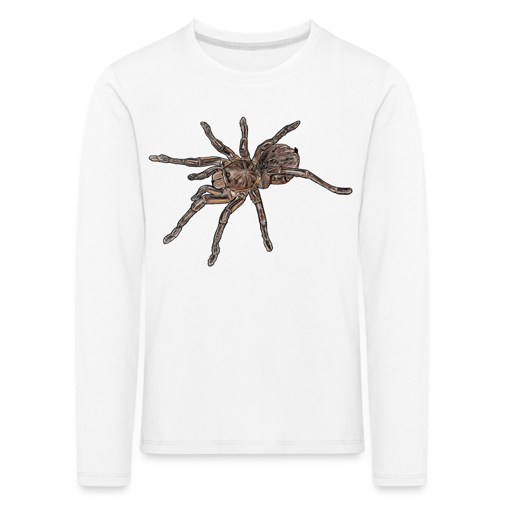Kinder Longsleeve Theraphosa stirmi juvenile - weiß