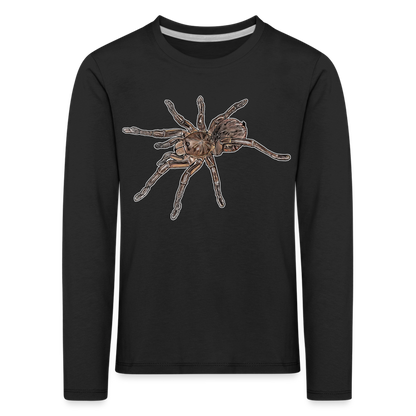 Kinder Longsleeve Theraphosa stirmi juvenile - Schwarz