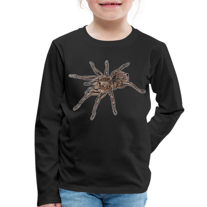 Kinder Longsleeve Theraphosa stirmi juvenile - Schwarz
