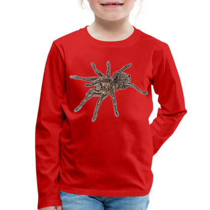 Kinder Longsleeve Theraphosa stirmi juvenile - Rot