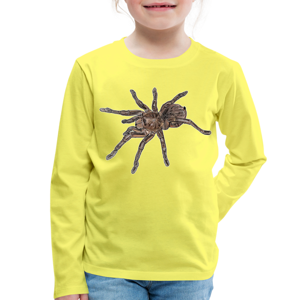 Kinder Longsleeve Theraphosa stirmi juvenile - Gelb