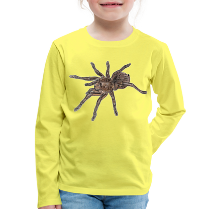 Kinder Longsleeve Theraphosa stirmi juvenile - Gelb