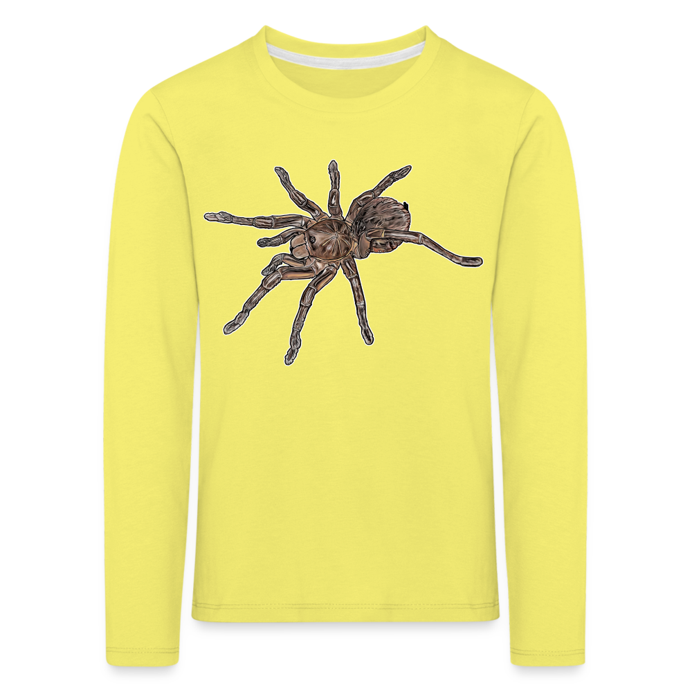 Kinder Longsleeve Theraphosa stirmi juvenile - Gelb