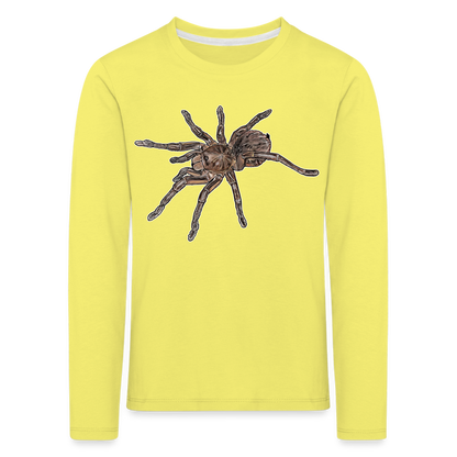 Kinder Longsleeve Theraphosa stirmi juvenile - Gelb