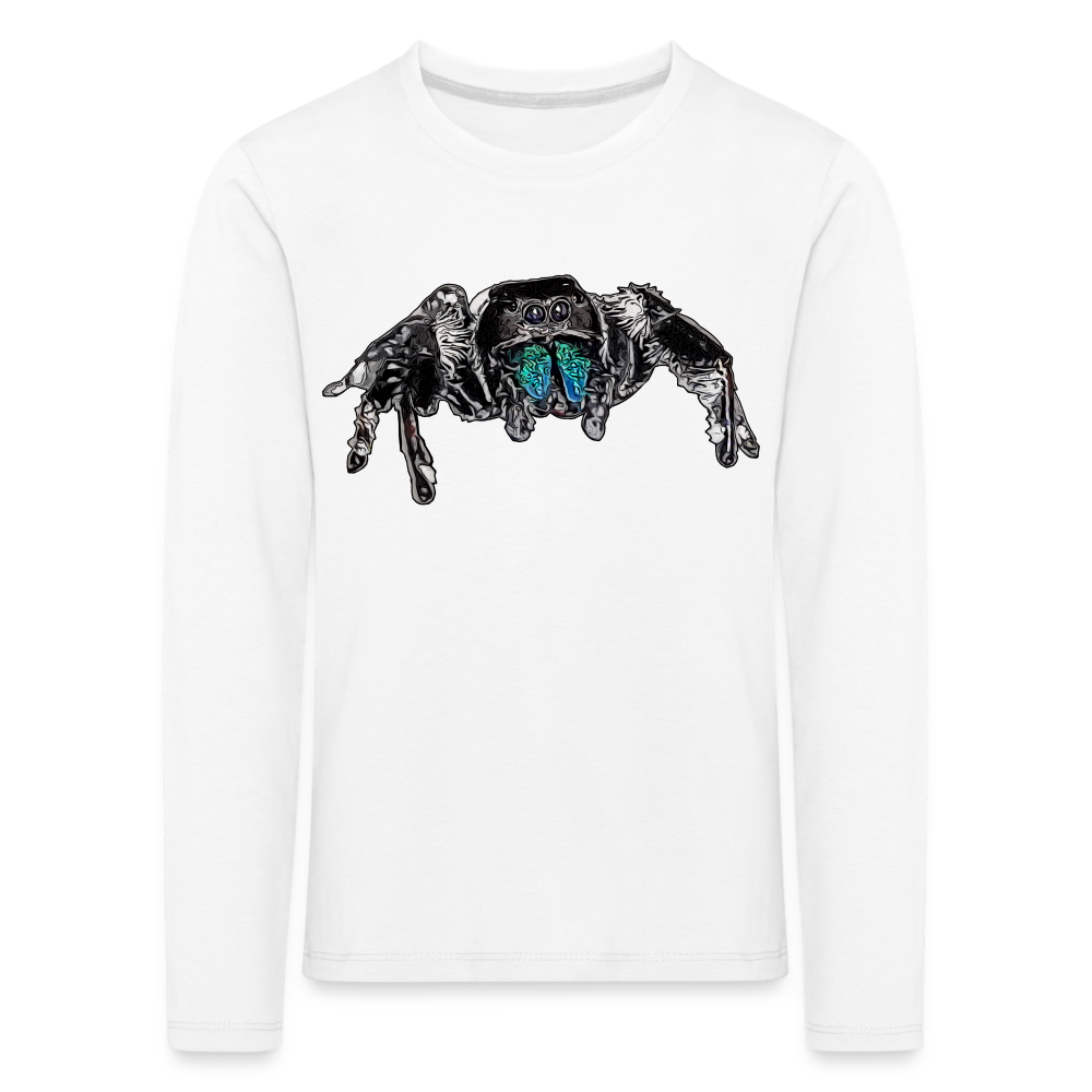 Kinder Longsleeve Phidippus regius Everglades male - weiß