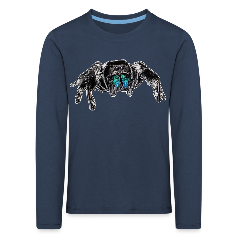 Kinder Longsleeve Phidippus regius Everglades male - Navy