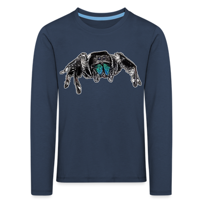 Kinder Longsleeve Phidippus regius Everglades male - Navy