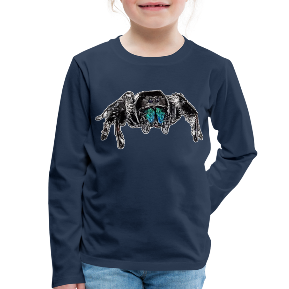Kinder Longsleeve Phidippus regius Everglades male - Navy