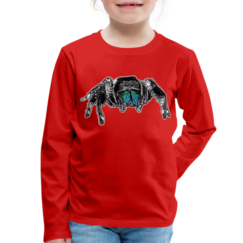 Kinder Longsleeve Phidippus regius Everglades male - Rot
