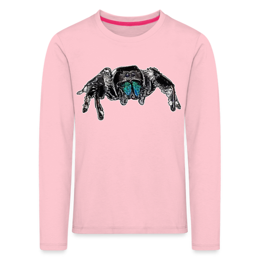 Kinder Longsleeve Phidippus regius Everglades male - Hellrosa