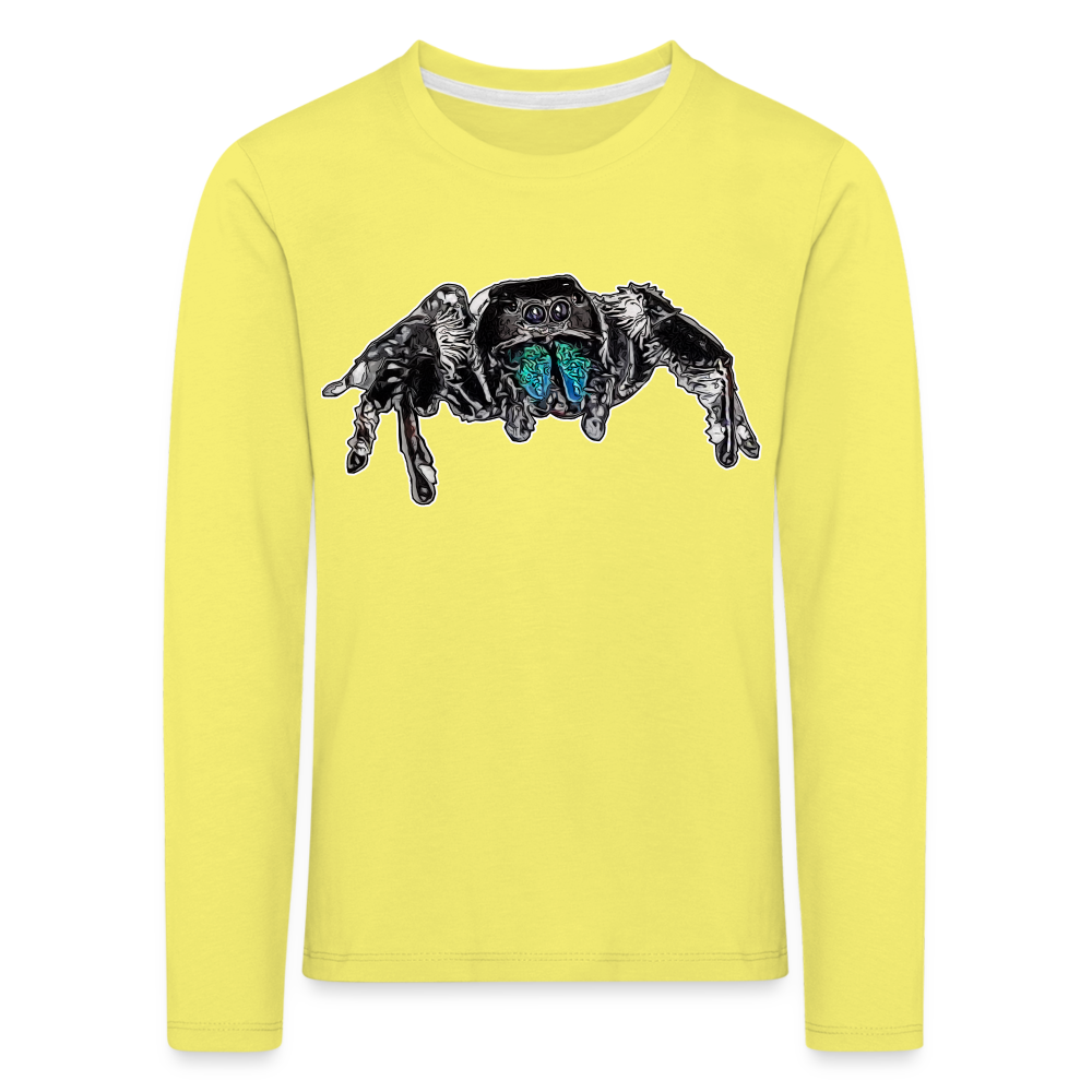 Kinder Longsleeve Phidippus regius Everglades male - Gelb