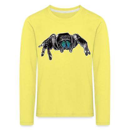 Kinder Longsleeve Phidippus regius Everglades male - Gelb