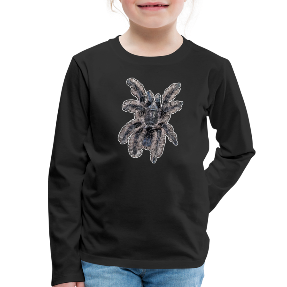 Kinder Longsleeve Tltiltocatl albopilosus - Schwarz