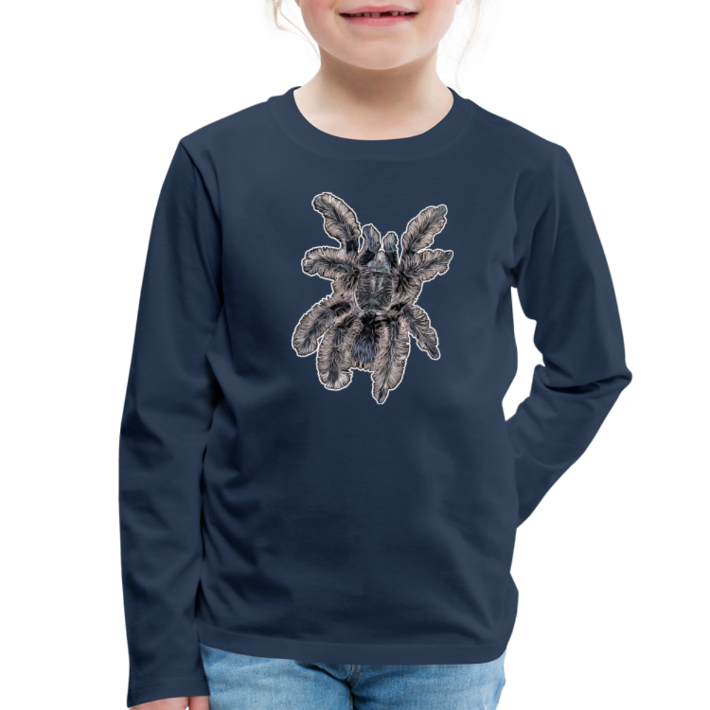 Kinder Longsleeve Tltiltocatl albopilosus - Navy