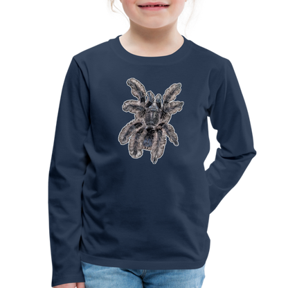 Kinder Longsleeve Tltiltocatl albopilosus - Navy