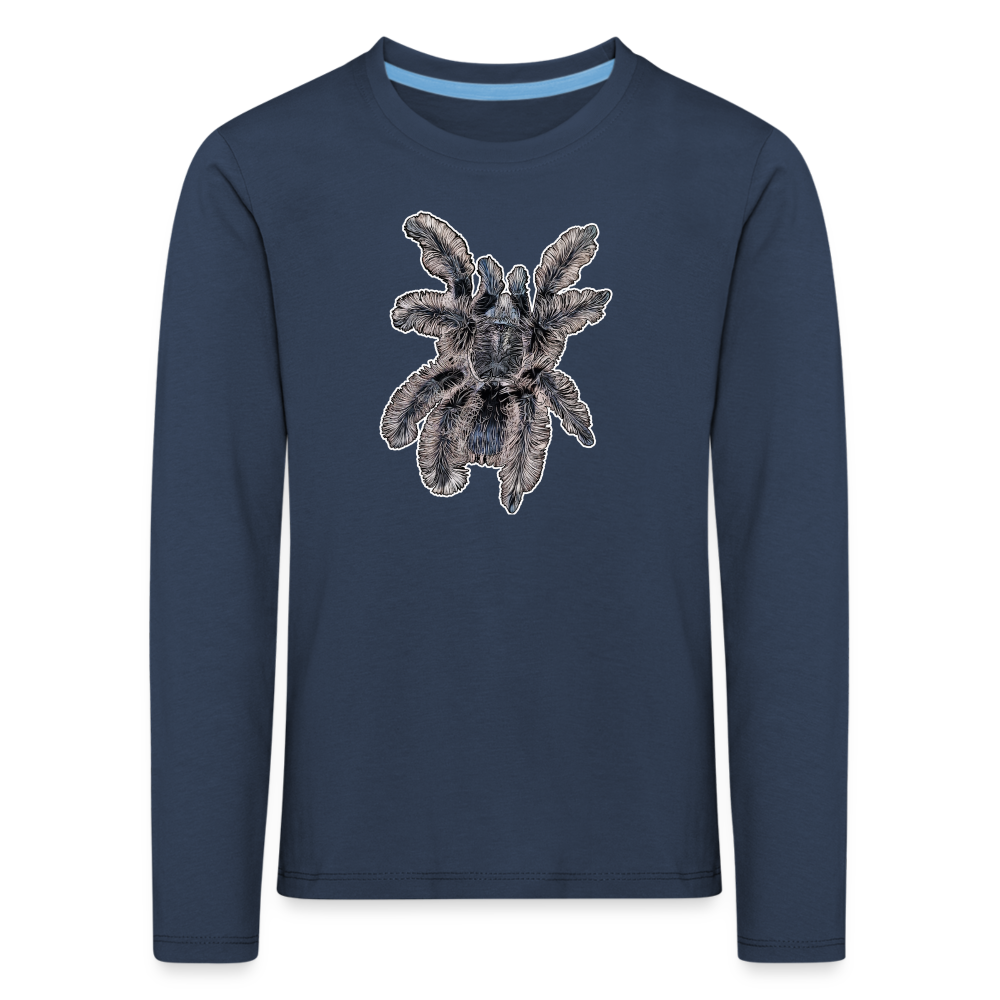 Kinder Longsleeve Tltiltocatl albopilosus - Navy