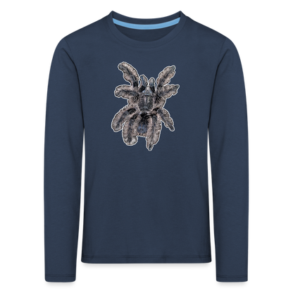 Kinder Longsleeve Tltiltocatl albopilosus - Navy