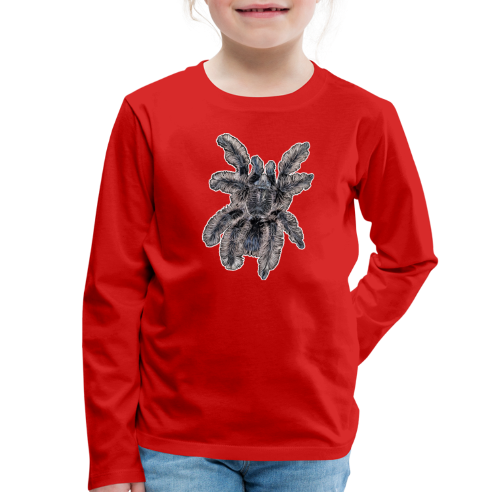 Kinder Longsleeve Tltiltocatl albopilosus - Rot