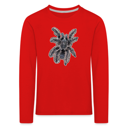 Kinder Longsleeve Tltiltocatl albopilosus - Rot