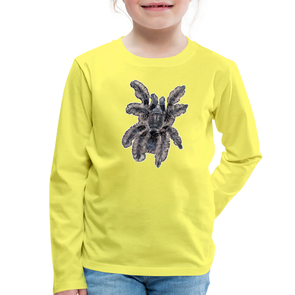 Kinder Longsleeve Tltiltocatl albopilosus - Gelb