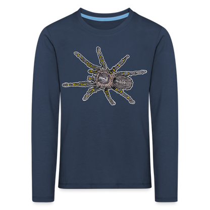 Kinder Longsleeve Grammostola pulchripes - Navy