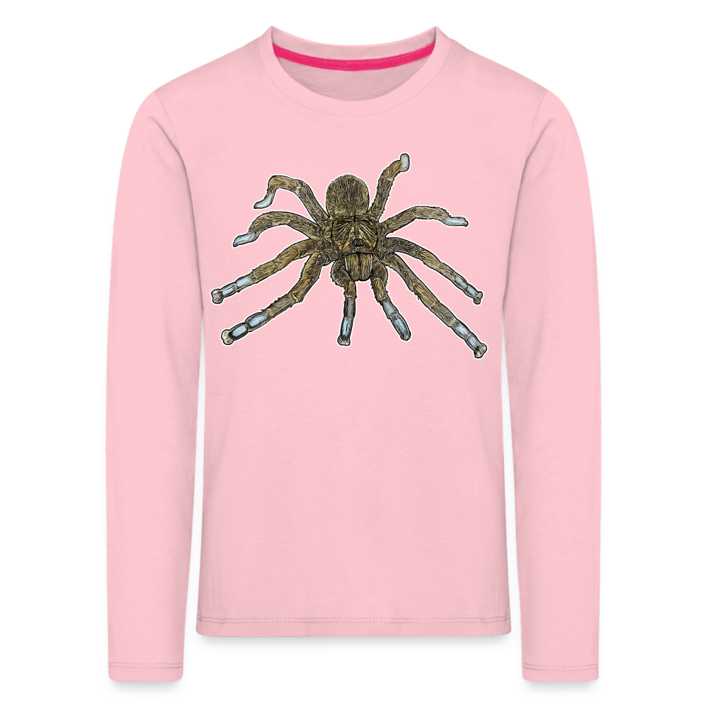 Kinder Longsleeve Idiothele mira - Hellrosa